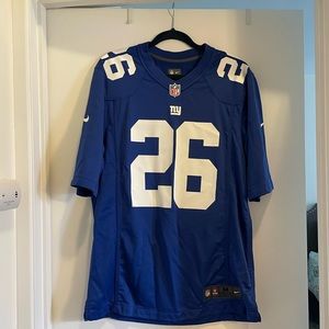 Saquon Barkley New York Giants Nike home jersey